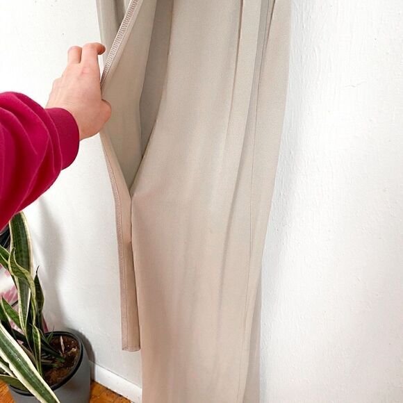 Hackwith Design House Asymmetrical Sleeveless Layered Maxi Dress Women’s Medium - Picture 6 of 10